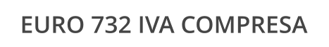 EURO 732 IVA COMPRESA